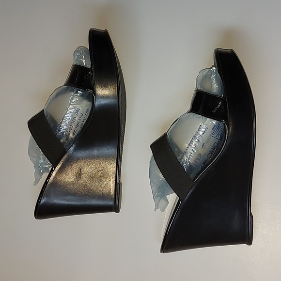 Black platform wedge by A. Gianetti, GUC, size 41 EU - Picture 9 of 12